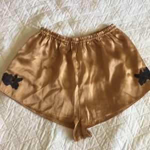 silk culotte size medium